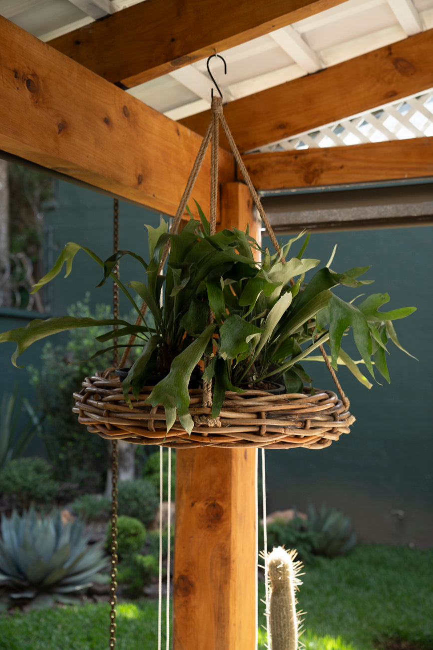 HANCING BASKET CI RATTAN