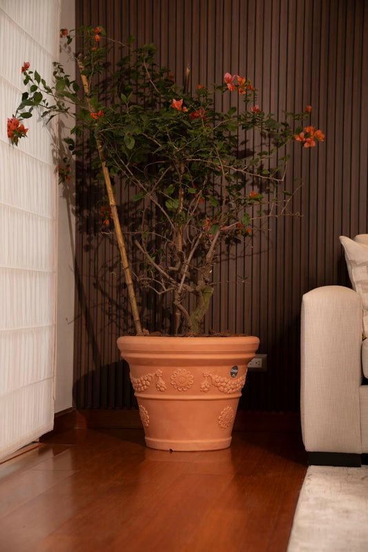 VASO TONDO FESTONATO