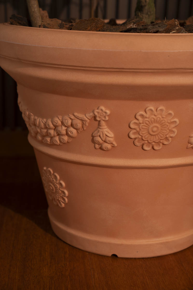 VASO TONDO FESTONATO